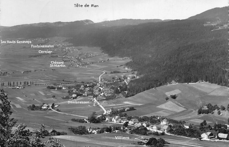 File:1939 Le Val de Ruz Villiers, Dombresson, Chézard, St. Martin, Cernier, Fontainemelon, Geneveys, Tête de Ran.jpg